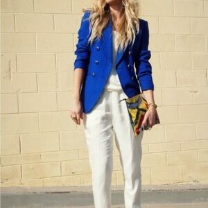 Vintage Fairweather Women's Blue Jacket size 14 excellent condition